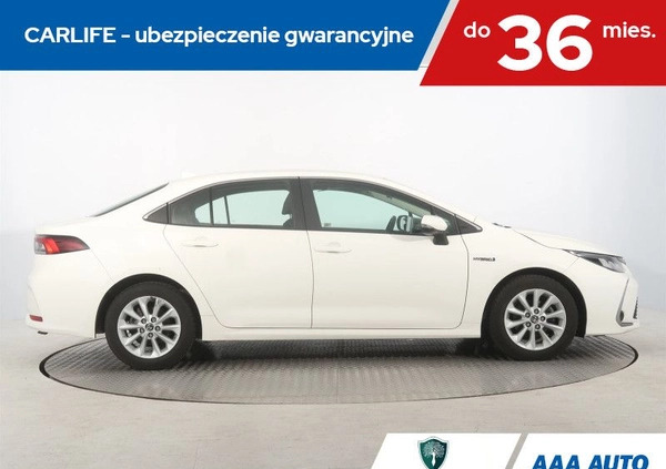 Toyota Corolla cena 84000 przebieg: 75893, rok produkcji 2021 z Ogrodzieniec małe 232